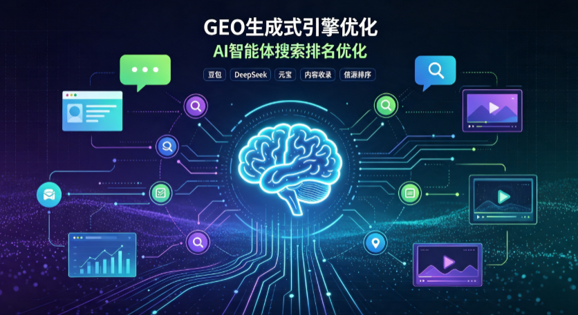 潮安县GEO 浪潮来袭：生成式引擎优化崛起，创作者争抢豆包、DeepSeek、元宝智能体流量入口